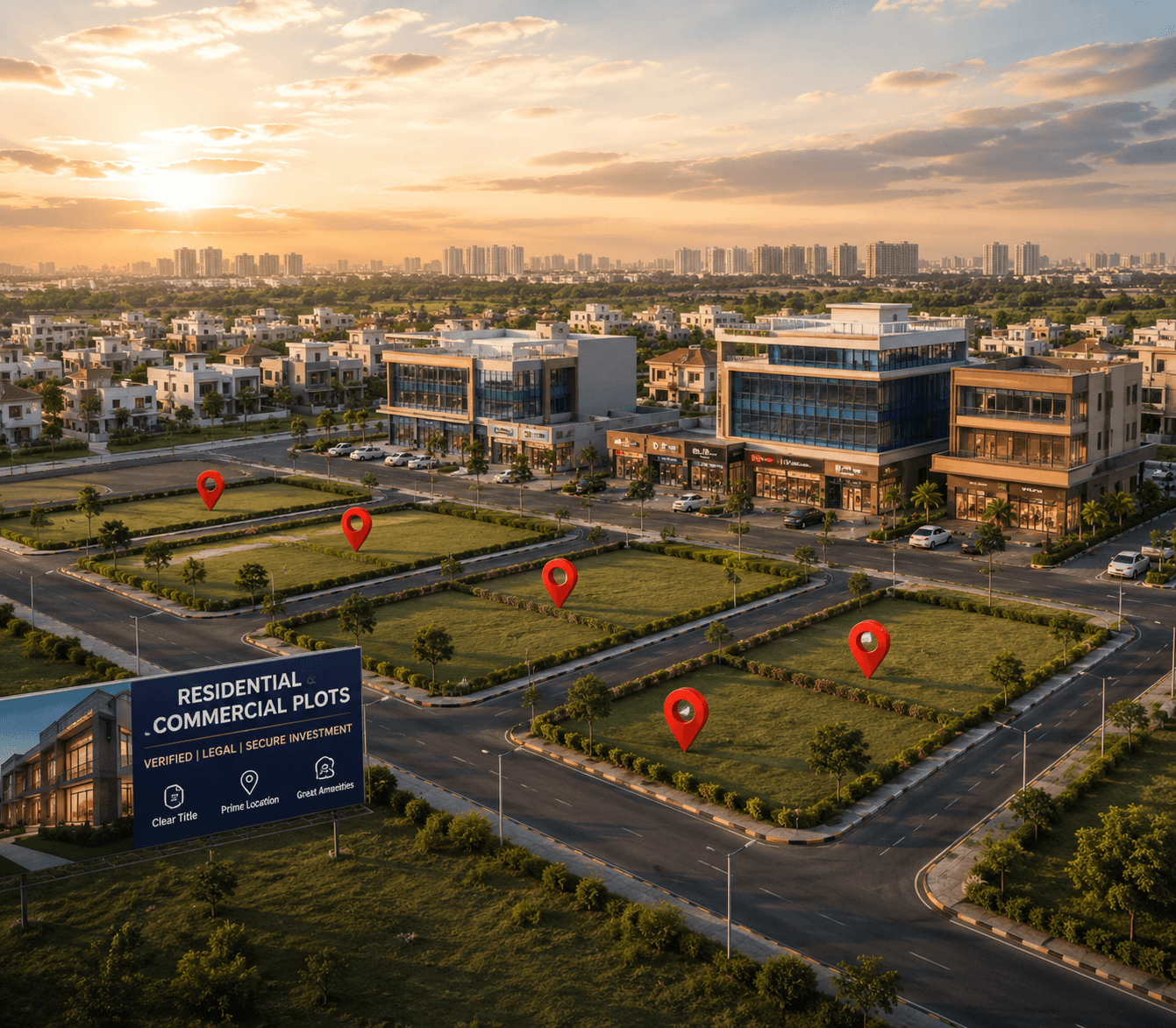 Residential & Commercial Plots